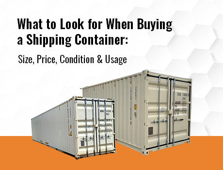 What to Look for When Buying a Shipping Container: Size, Price, Condition & Usage