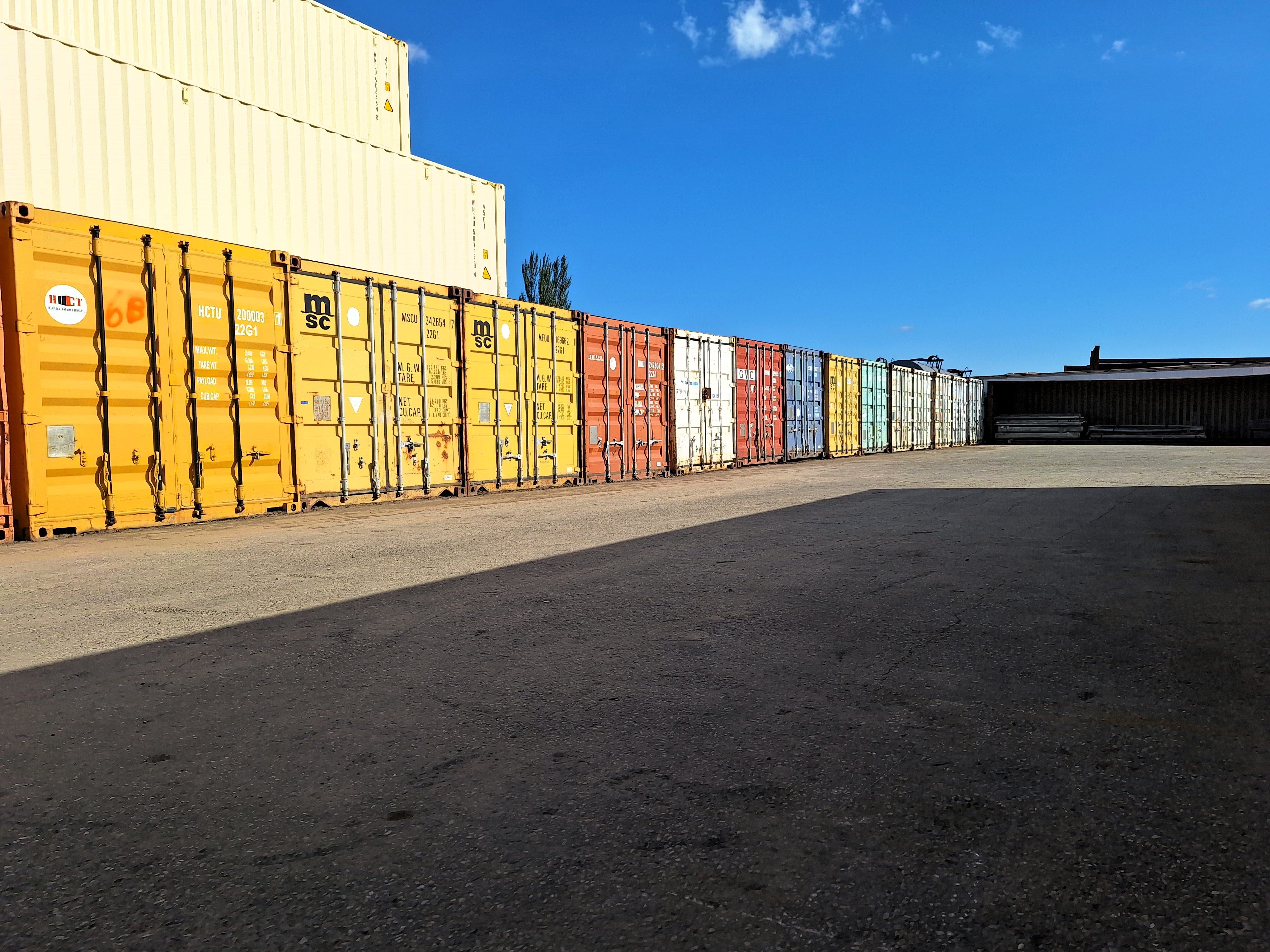 Rent a container in Hamilton or Bolton.