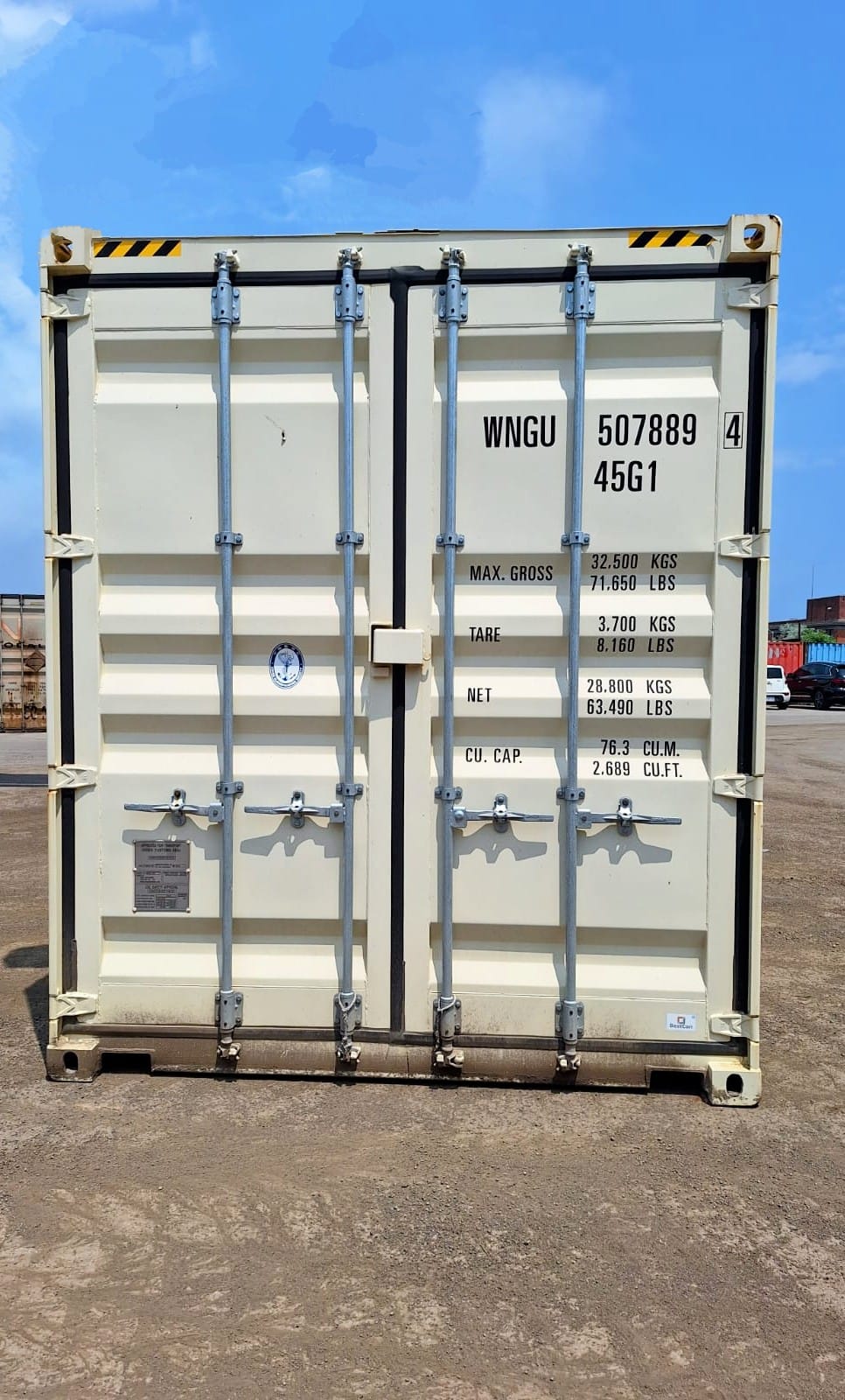 40ft High Cube New Shipping Container | HCT Containers